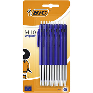 BIC - Stylo bille m10 m bleu
