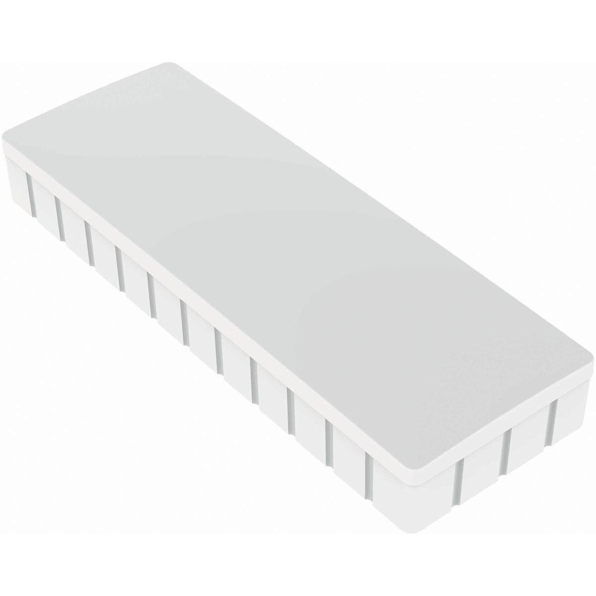Maul - Aimant Solid 54x19mm 1000gr blanc 10 pièces