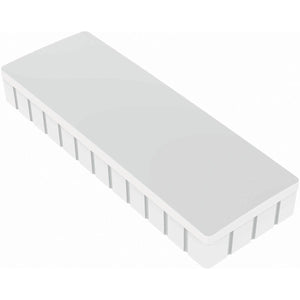 Maul - Aimant Solid 54x19mm 1000gr blanc 10 pièces