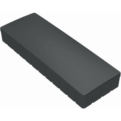 Maul - Aimant Solid 54x19mm 1000gr noir 10 pièces