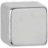 Maul - aimant cube en néodyme, ft 7 x 7 x 7 mm, force de traction 1,6 kg, argent, blister de 10 pièces