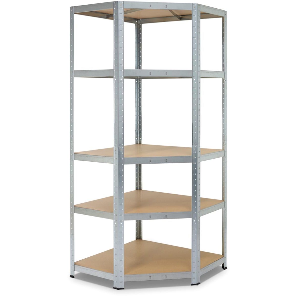Avasco – Ein Regal Strong Corner, ft 176 x 75 x 40 x 50 cm, 5 Regale, verzinkt