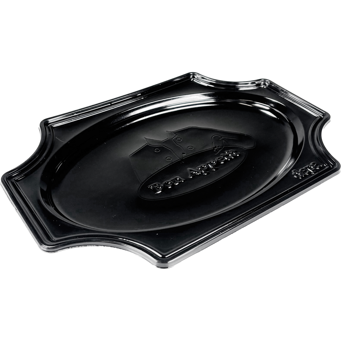Klika -  Schaal | cateringschaal | pS | 350x bon appetit | zwart | 100 stuks