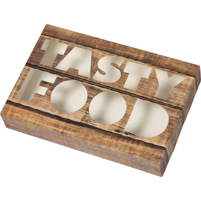 Klika - Boîte de fête / boîte de restauration Tasty Food 45x32x8cm 10 pièces