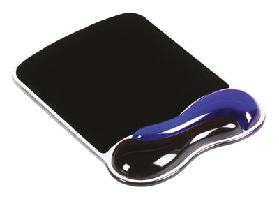 Kensington - Tapis de souris Duo Gel bleu/noir