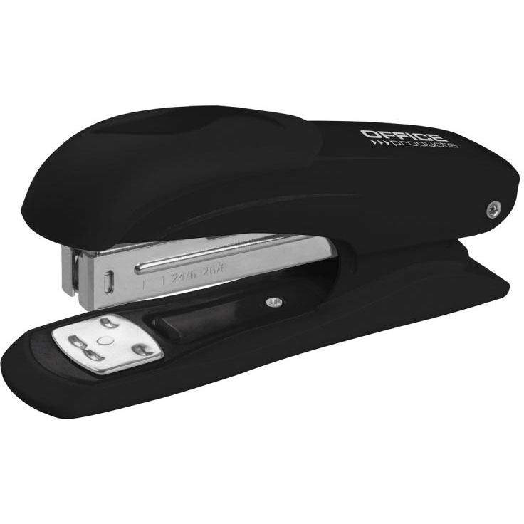 OFFICE products -   nietmachine, metaal, inlegdiepte 60 mm, 30 blad, zwart
