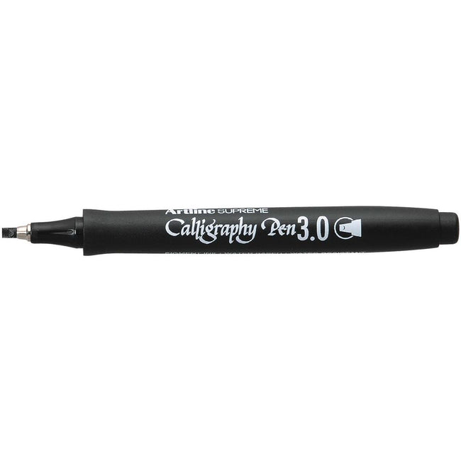 Artline - marqueur Supreme Calligraphy Pen, 3,0 mm, noir