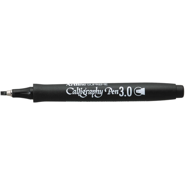 Artline - Marker Supreme Caligraphy Pen, 3,0 mm, schwarz