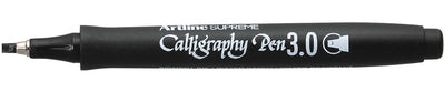 Artline - marqueur Supreme Calligraphy Pen, 3,0 mm, noir