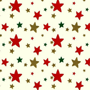 Klika -  Cadeaupapier Geschenkpapier Xmas s on ivory ribbed 30 cm