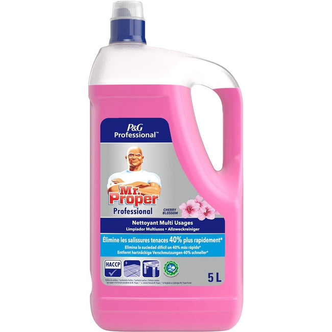 Mr. Clean - nettoyant tout usage, cerises, bouteille de 5 litres