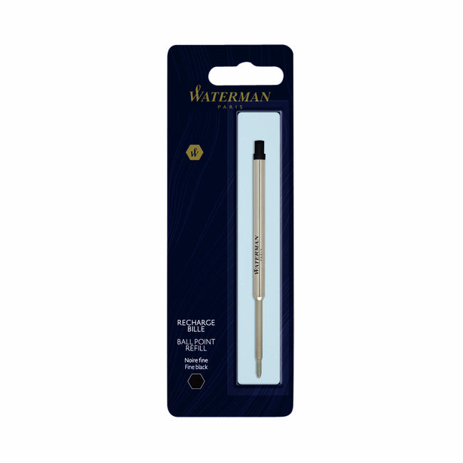 Waterman - Recharge pour stylo à bille fine noire blister de 1 pièce