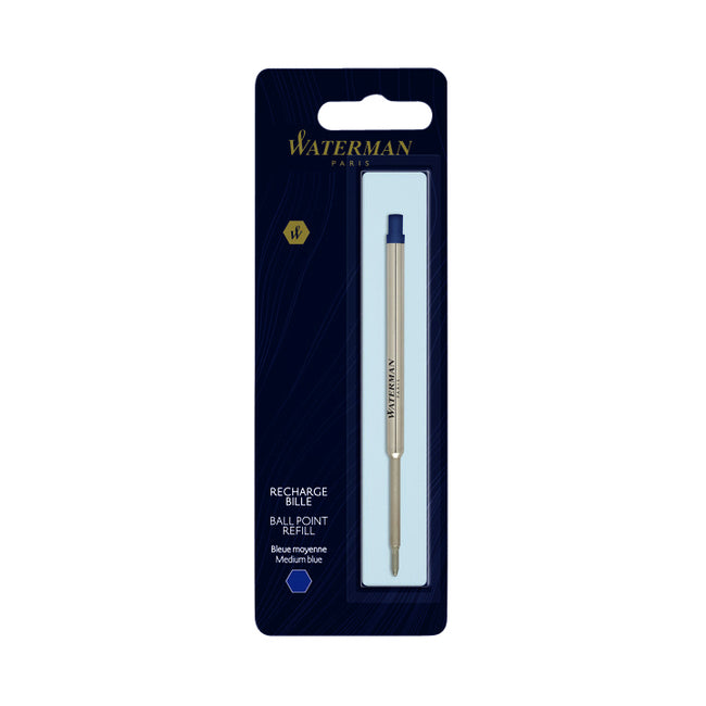 Waterman -  Balpenvulling m blauw | 12 stuks