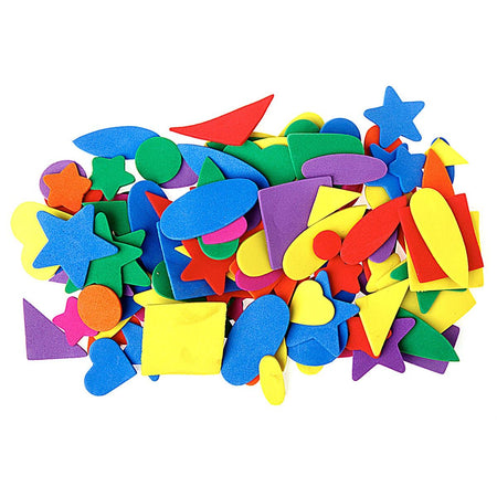 Bouhon - Figurines gummi mousse formes assorties, 120 pièces