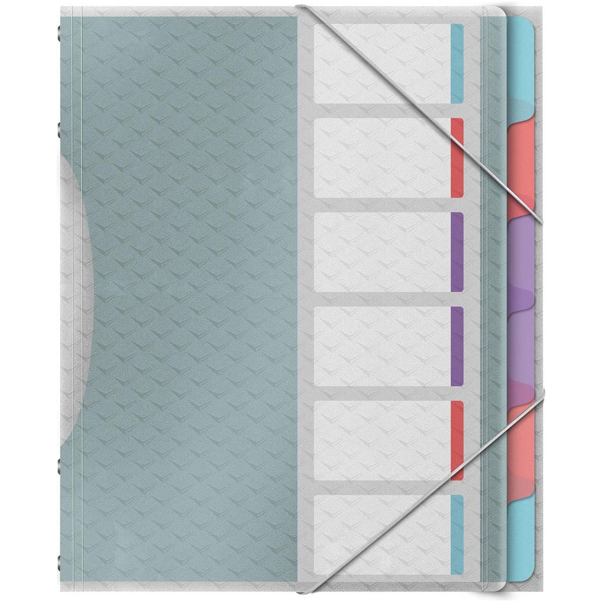 Esselte - Colour'Breeze sorteermap, PP, ft A4, 6 tabs, assorti