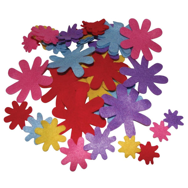 Bouhon - Fleurs en feutrine