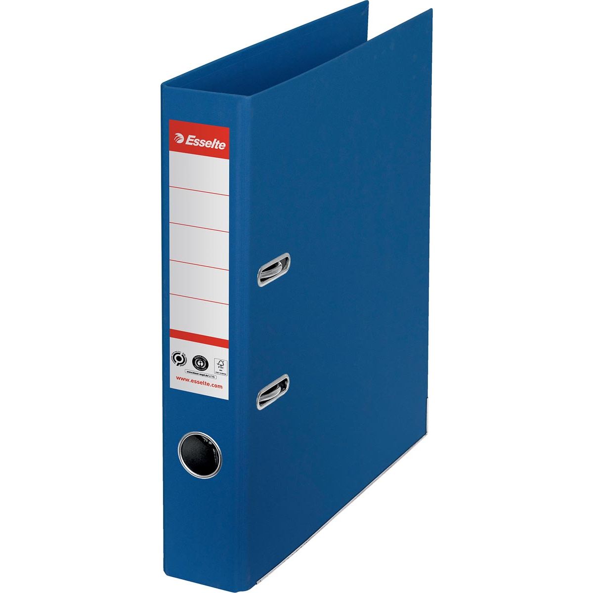 Esselte -  No.1 ordner, A4, rug 5 cm, blauw
