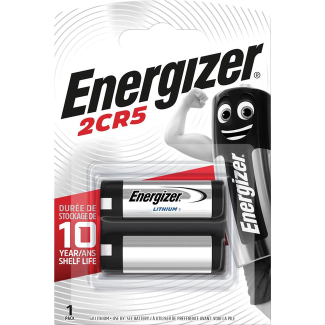 Energizer - pile Photo Lithium 2CR5, sous blister