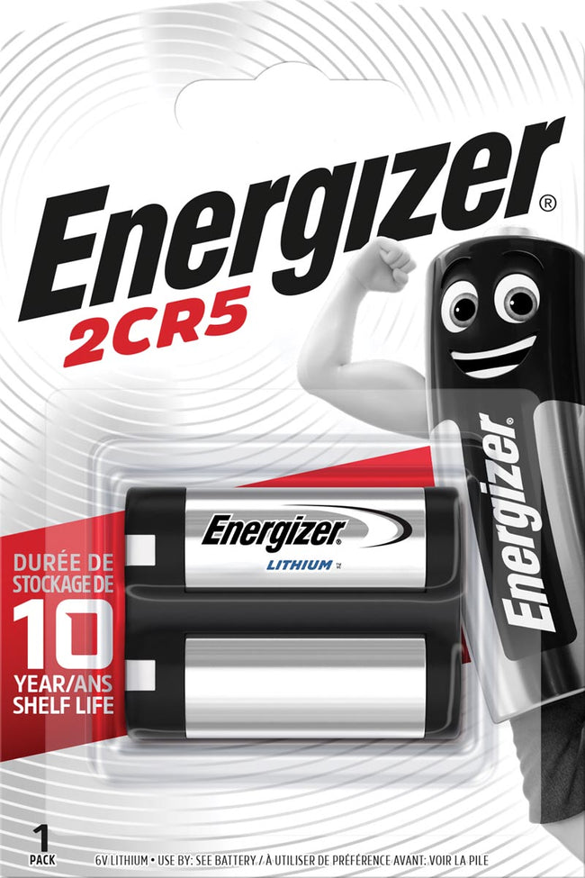 Energizer -  batterij Photo Lithium 2CR5, op blister