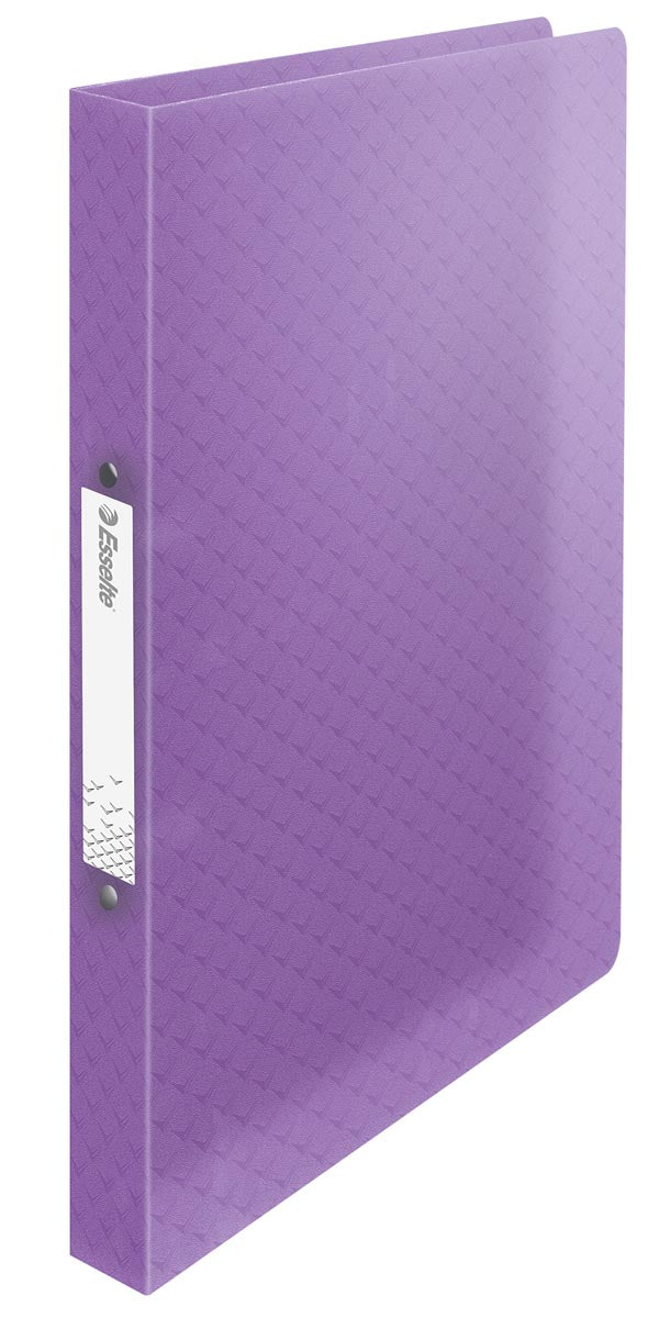 Esselte -  Colour'Breeze ringmap, 2 ringen, PP, ft A4, met soepele kaft, lavendel