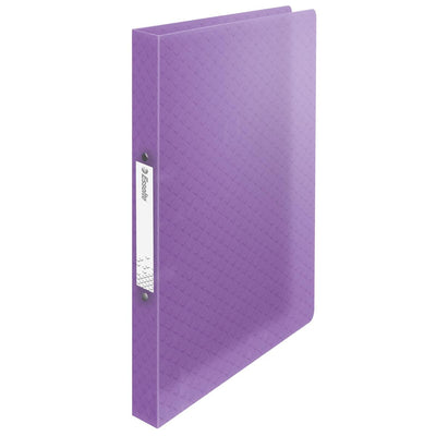 Esselte -  Colour'Breeze ringmap, 2 ringen, PP, ft A4, met soepele kaft, lavendel