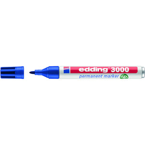 Edding - Feutre 3000 rond 1,5-3mm bleu