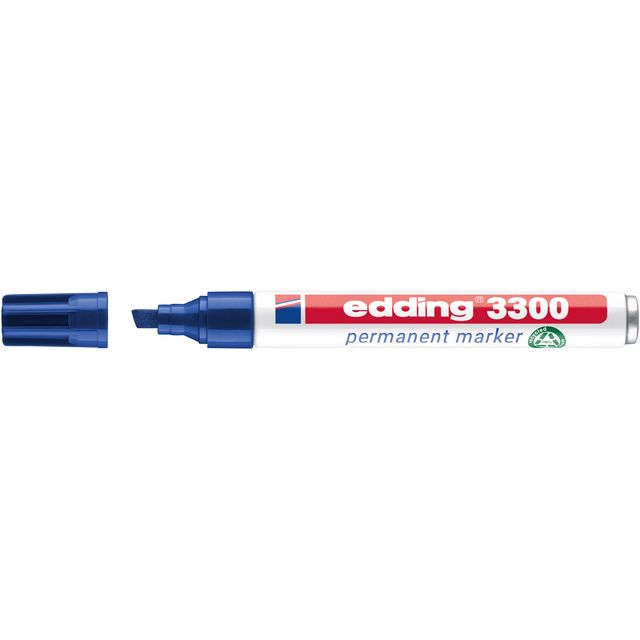 Edding - Feutre 3300 diagonale 1-5mm bleu