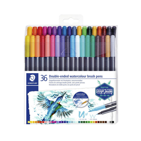 Staedtler - Brushpen 3001 duo graphique 0,5-6mm blister de 36 pcs.