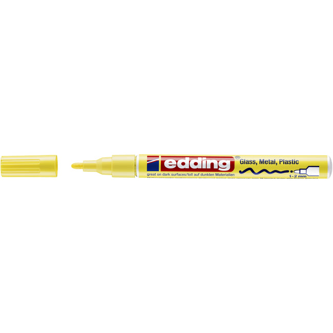 Edding – Ölbasierter Paintmarker 751 1–2 mm pastellgelb