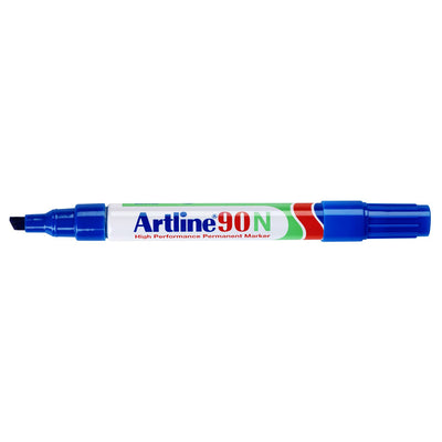 Artline -  Viltstift  90 schuin 2-5mm blauw | 12 stuks