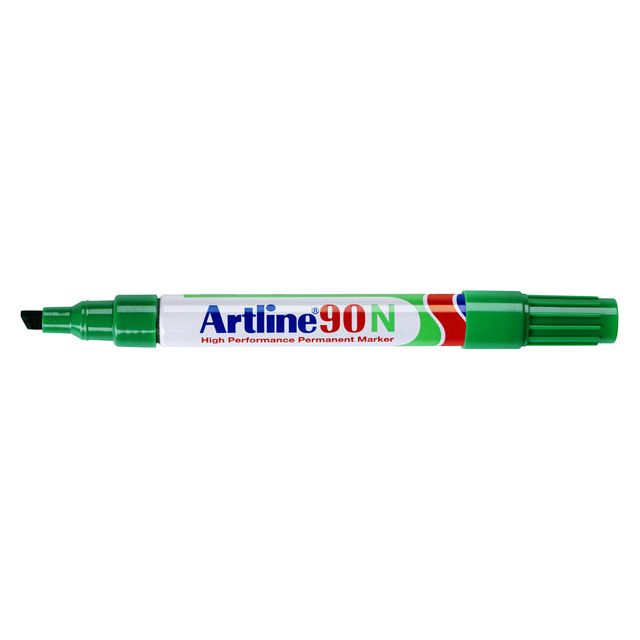 Artline - Viltstift  90 schuin 2-5mm groen | 12 stuks