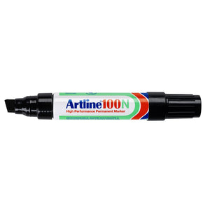 Artline -  Viltstift  100 schuin 7.5-12mm zwart