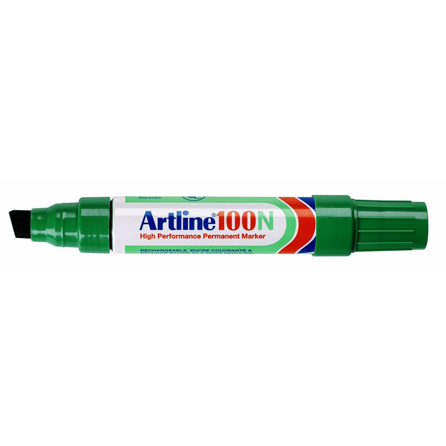 Artline - Filzstift 100 Diagonale 7,5-12 mm grün | 12 Stück