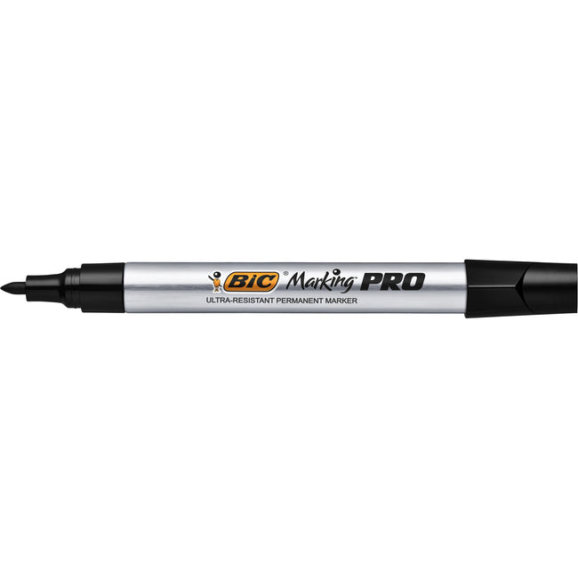 Bic - Feutre Pro rond moyen noir | 12 pièces