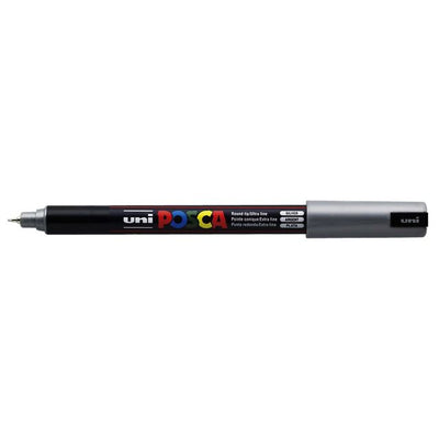 Posca - Marqueur Uni PC1MR argent extra fin