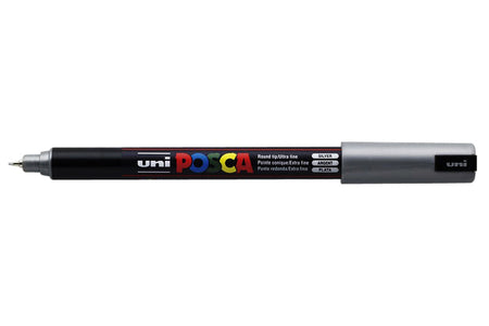 Posca - Marqueur Uni PC1MR argent extra fin | 6 pièces