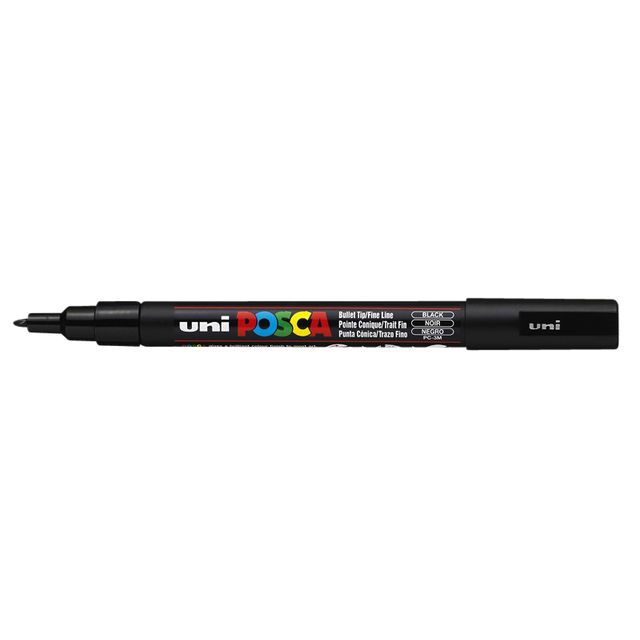 Posca - Marqueur Uni PC fin noir