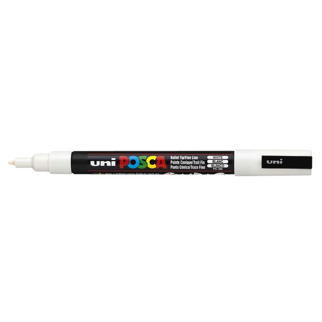 Posca - Stylo peinture PCF blanc | 6 pièces