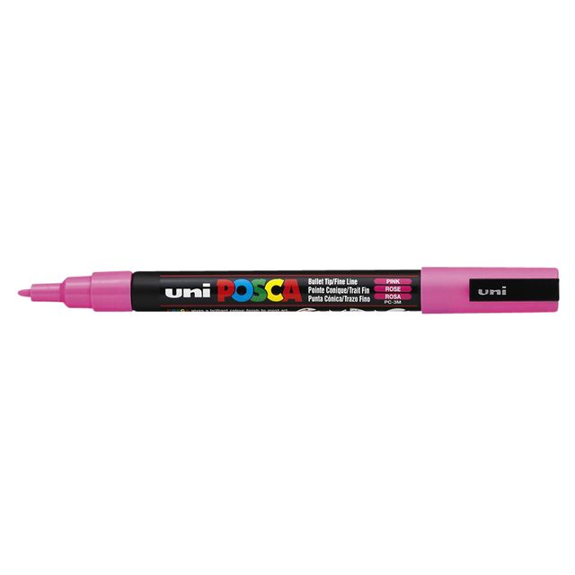 Posca - Marqueur Uni PCfine rose | 6 pièces