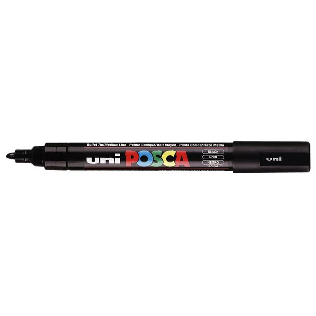 Posca - Paintmarker Uni PC5M mittelschwarz