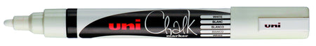 Uni-ball - Craie marqueur craie ronde 1,8-2,5mm blanc