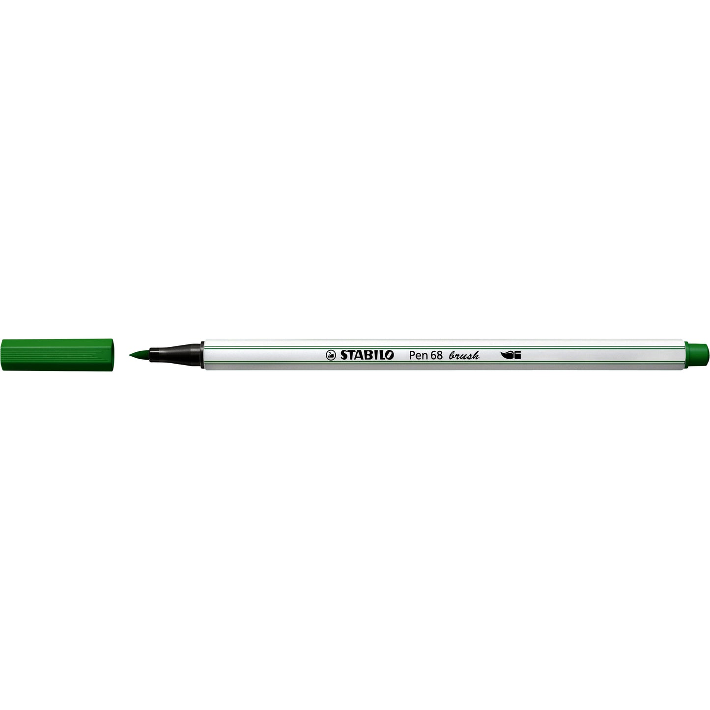 Stabilo -  Brushstift pen 68/36 smaragdgroen | 10 stuks