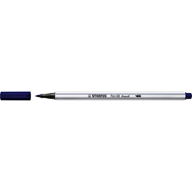 Stabilo - Brushstick Pen 568/22 Bleu de Prusse | 10 pièces