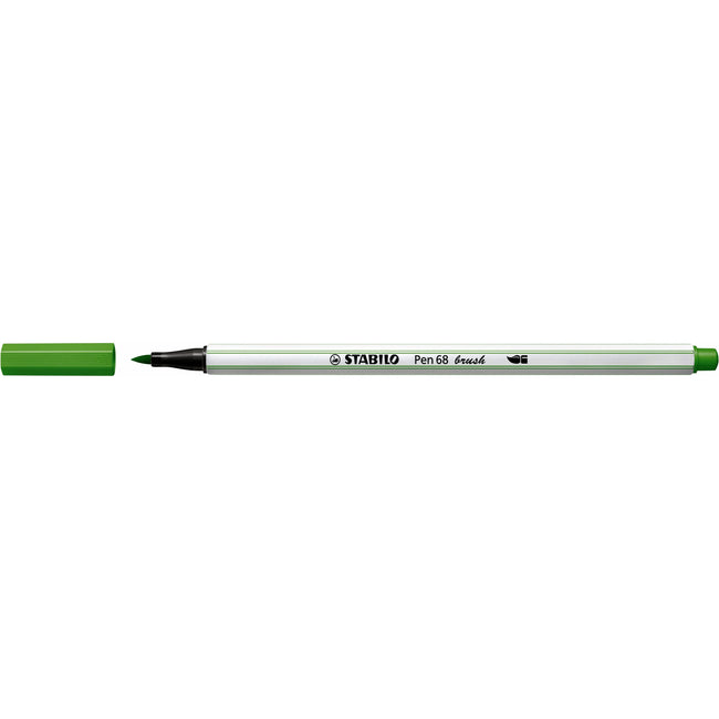 Stabilo - Brushstick Pen 568/33 vert clair | 10 pièces