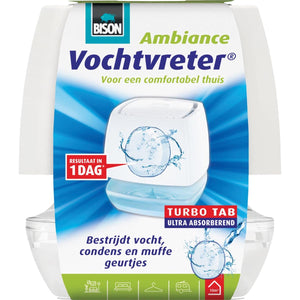 Bison - déshumidificateur rechargeable Ambiance, fonctionne avec des pastilles de 100 grammes