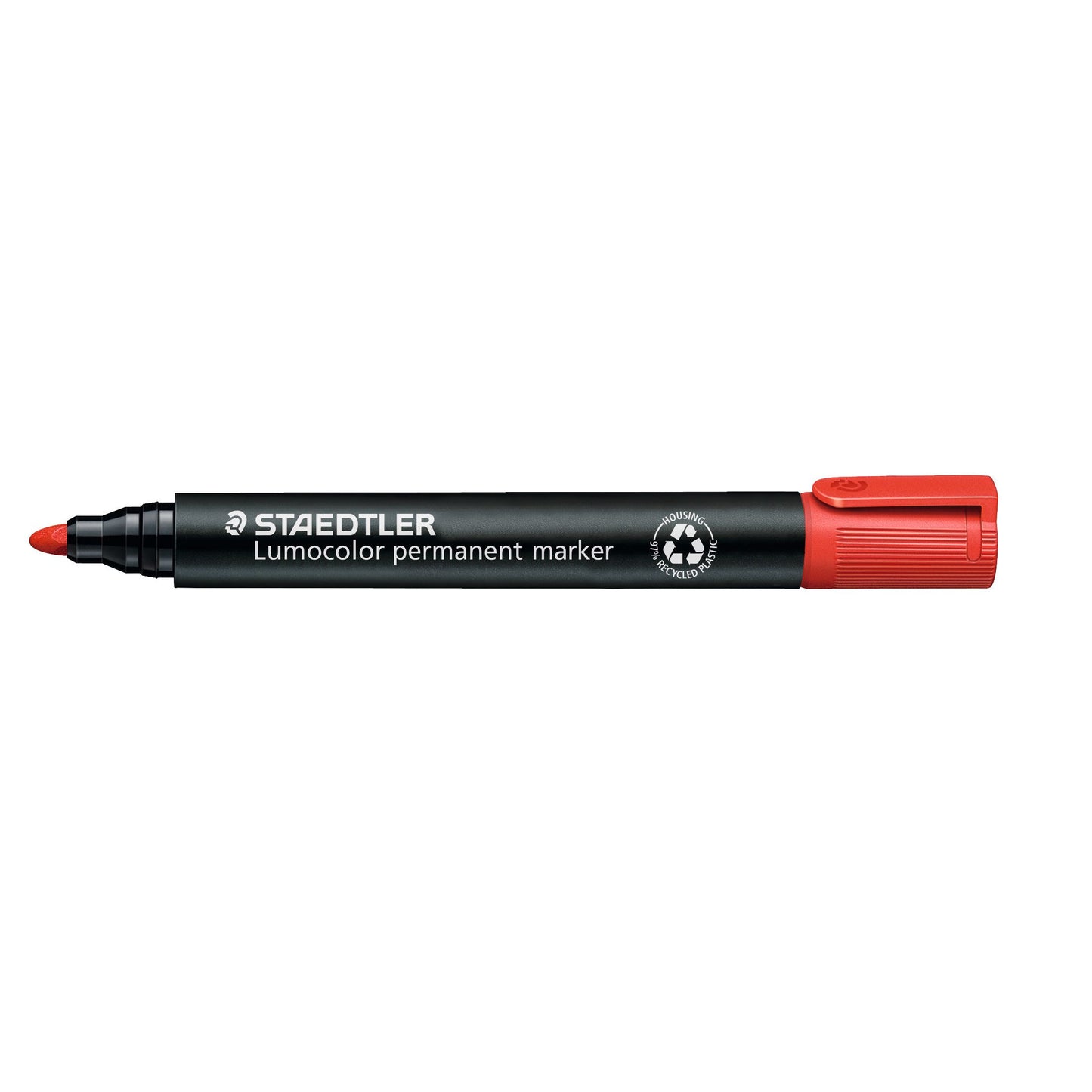 Staedtler -  Viltstift 352 rond 2mm rood | 10 stuks