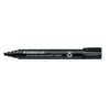 Staedtler - Feutre Lumocolor 350 permanent diagonal noir | 10 pièces
