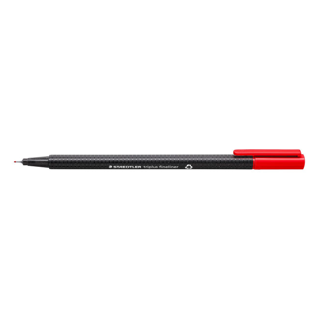Staedtler -  Fineliner triplus 334 0.3mm rood