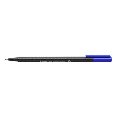 Staedtler - Fineliner Triplus 334 blau 0,3mm | 10 Stück