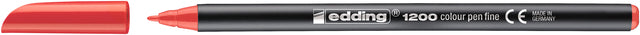 Edding - Fineliner 1200 002 rouge fin